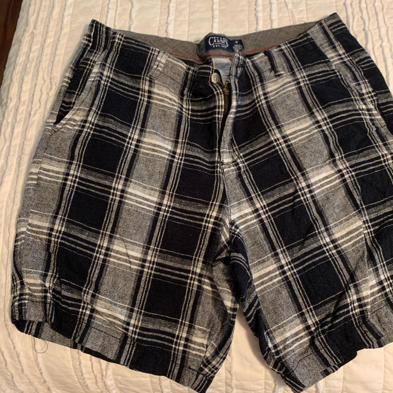 Men’s shorts Chaps brand Size 34 Black... - Depop