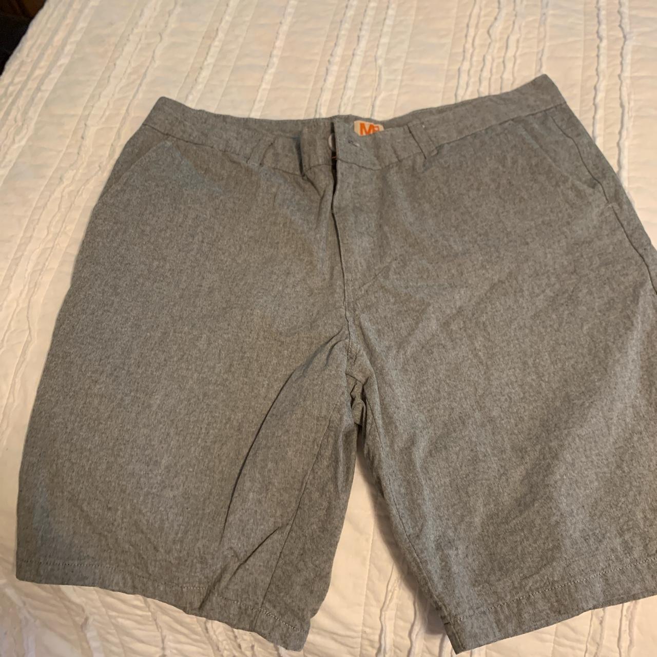 Men’s shorts Grey Size36 Cotton - Depop