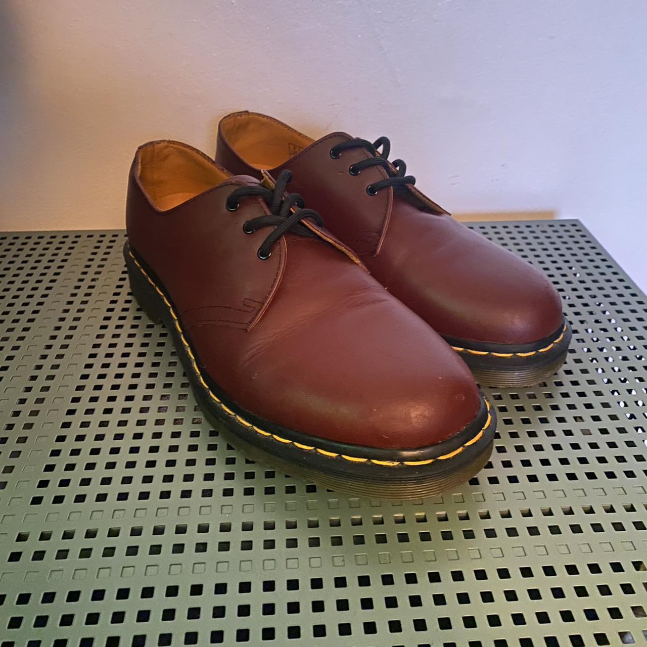 1461 cherry red smooth