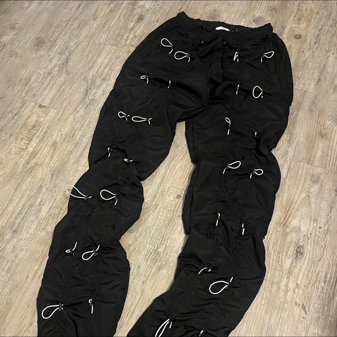 Mnml Bungee cord pants Great condition worn... Depop