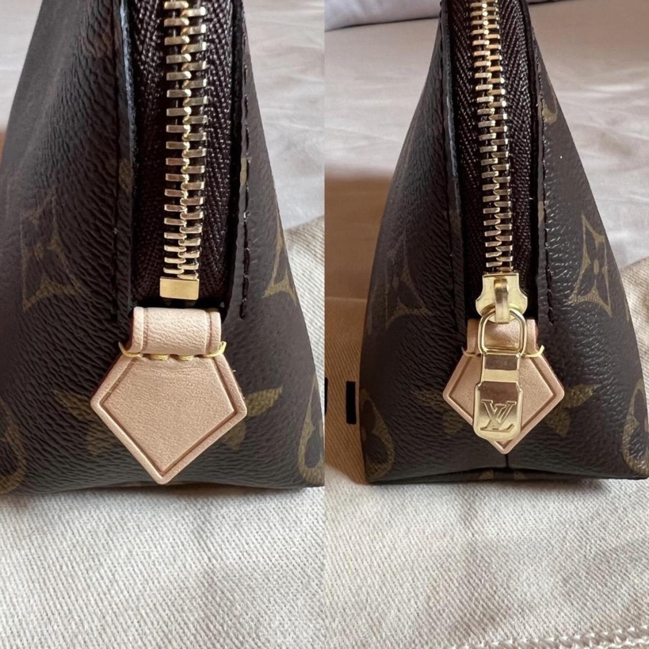 Louis Vuitton cosmetic pouch in monogram. NEVER - Depop