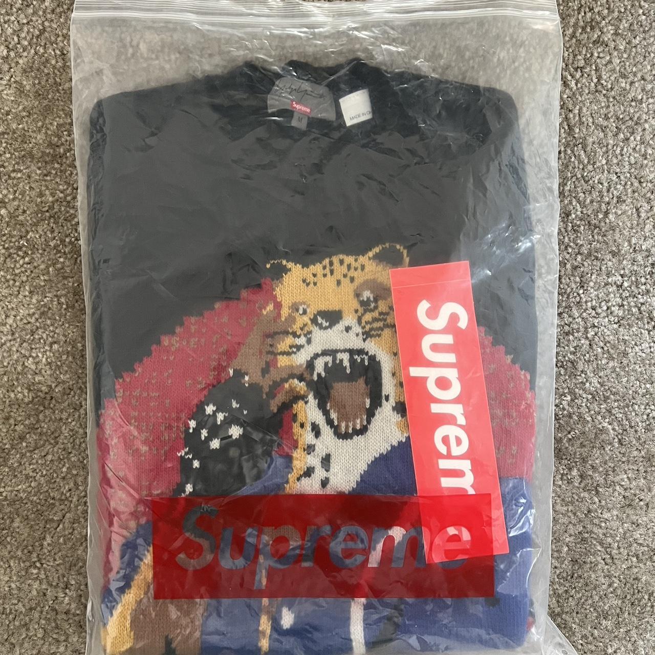 Supreme Yohji Yamamoto TEKKEN Sweater (Black) - Depop