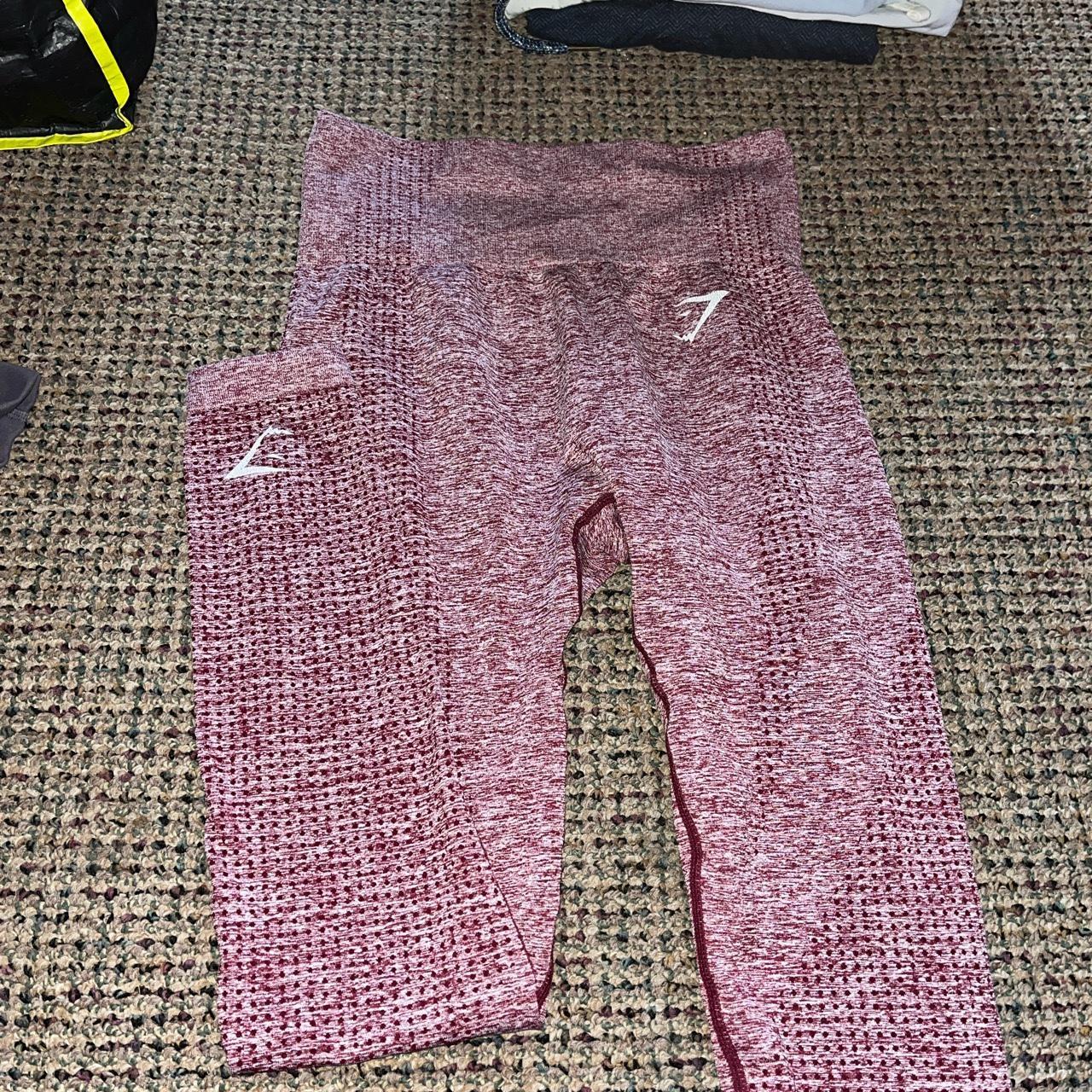 high waisted gym shark gymshark workout legging - Depop