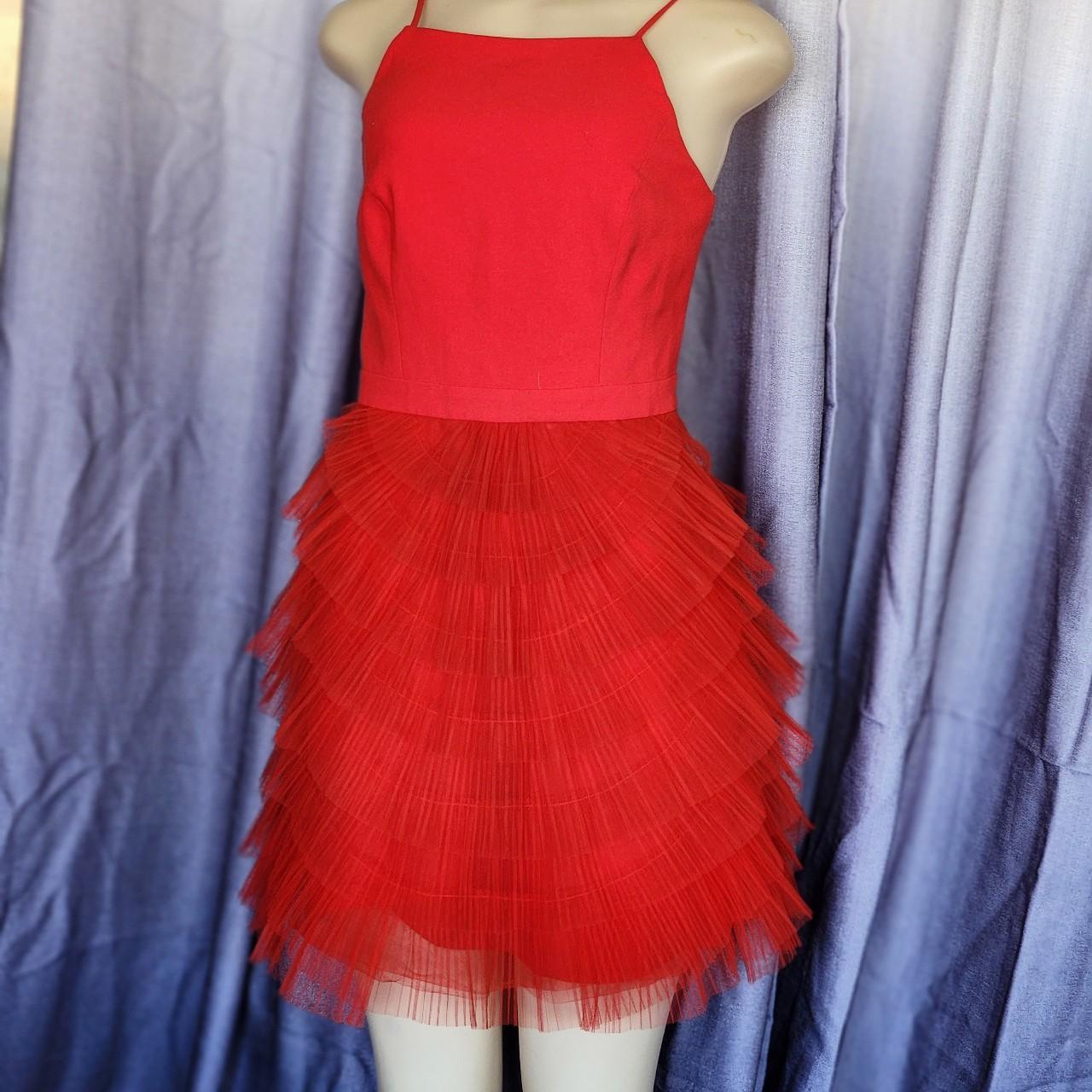 BCBG Pleated Dress