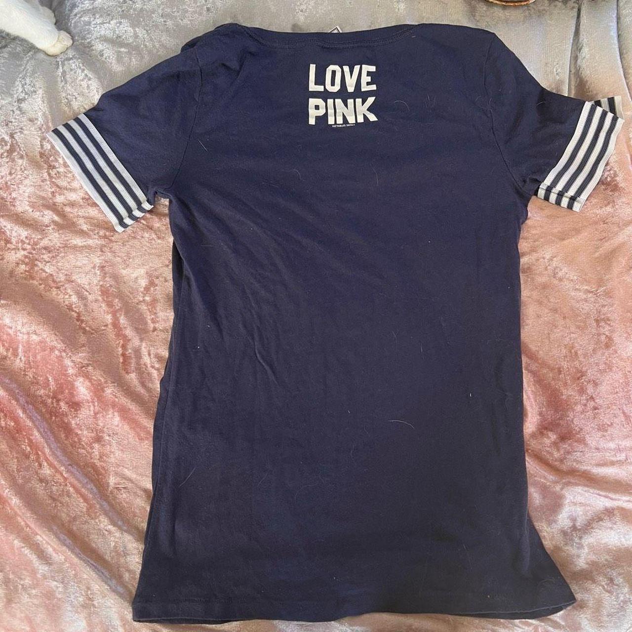 PINK Victoria's Secret, Tops, Victorias Secret Pink Yankees Shirt