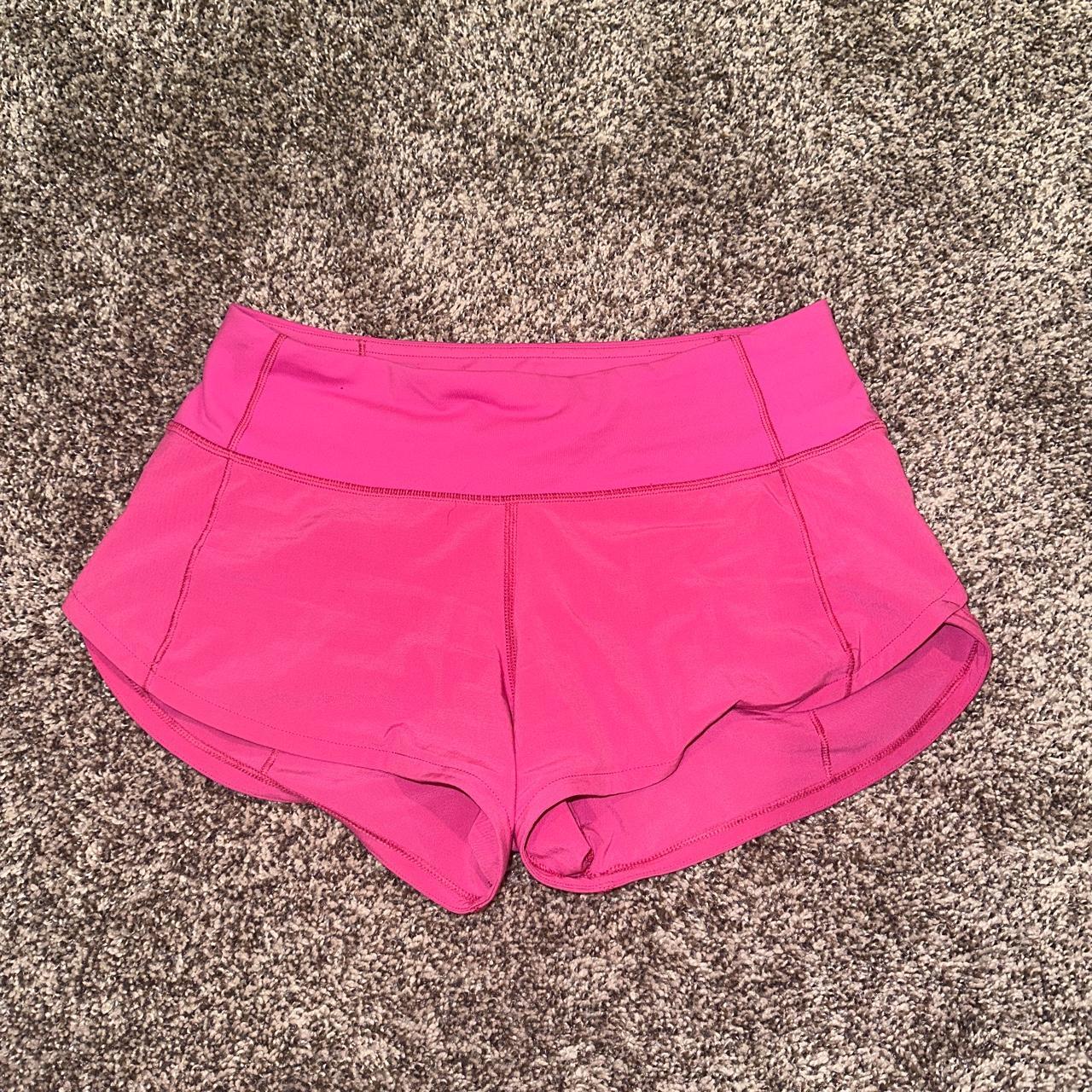 Lululemon Women's Pink Shorts | Depop