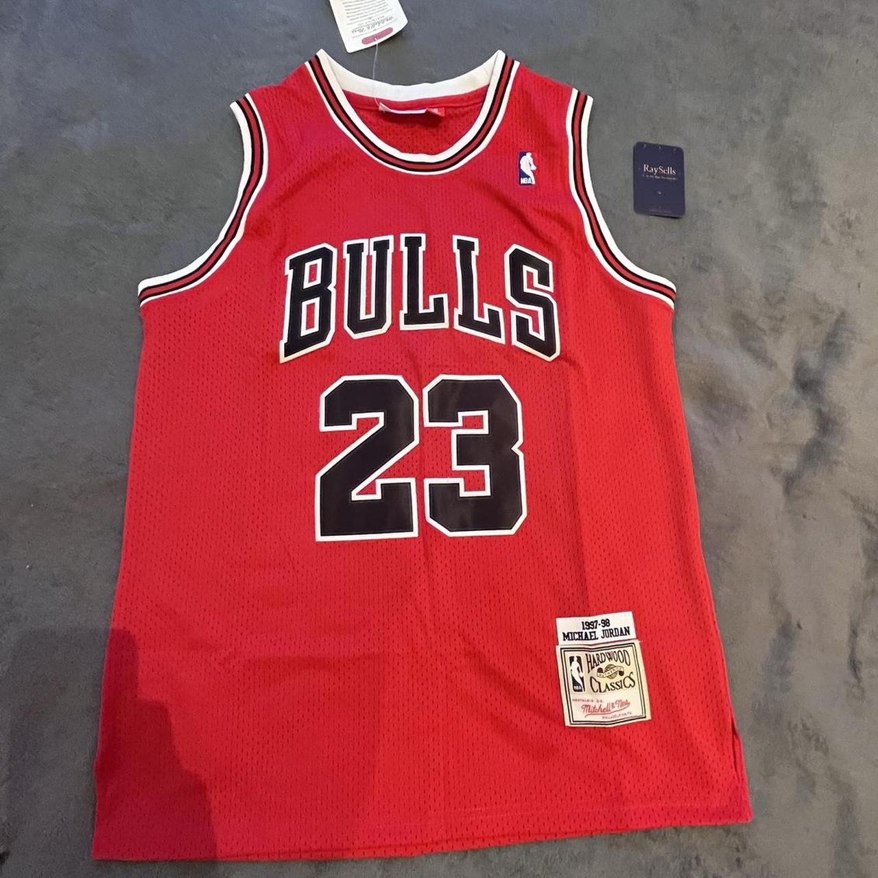 NBA Michael Jordan 23 original Jersey 🐂 Chicago... - Depop