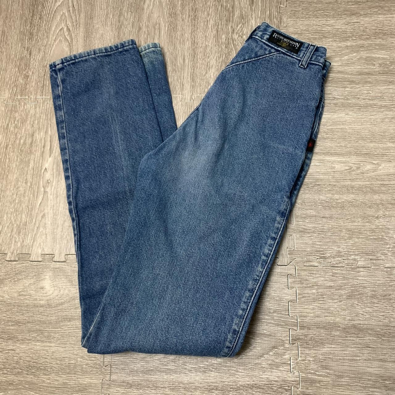 vtg bareback rocky mountain jeans super nice... - Depop