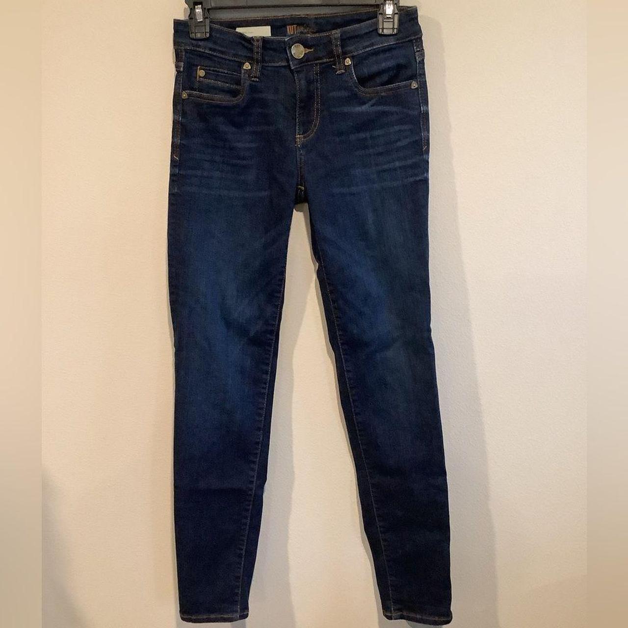 Kut from the Kloth Women's Blue Jeans | Depop