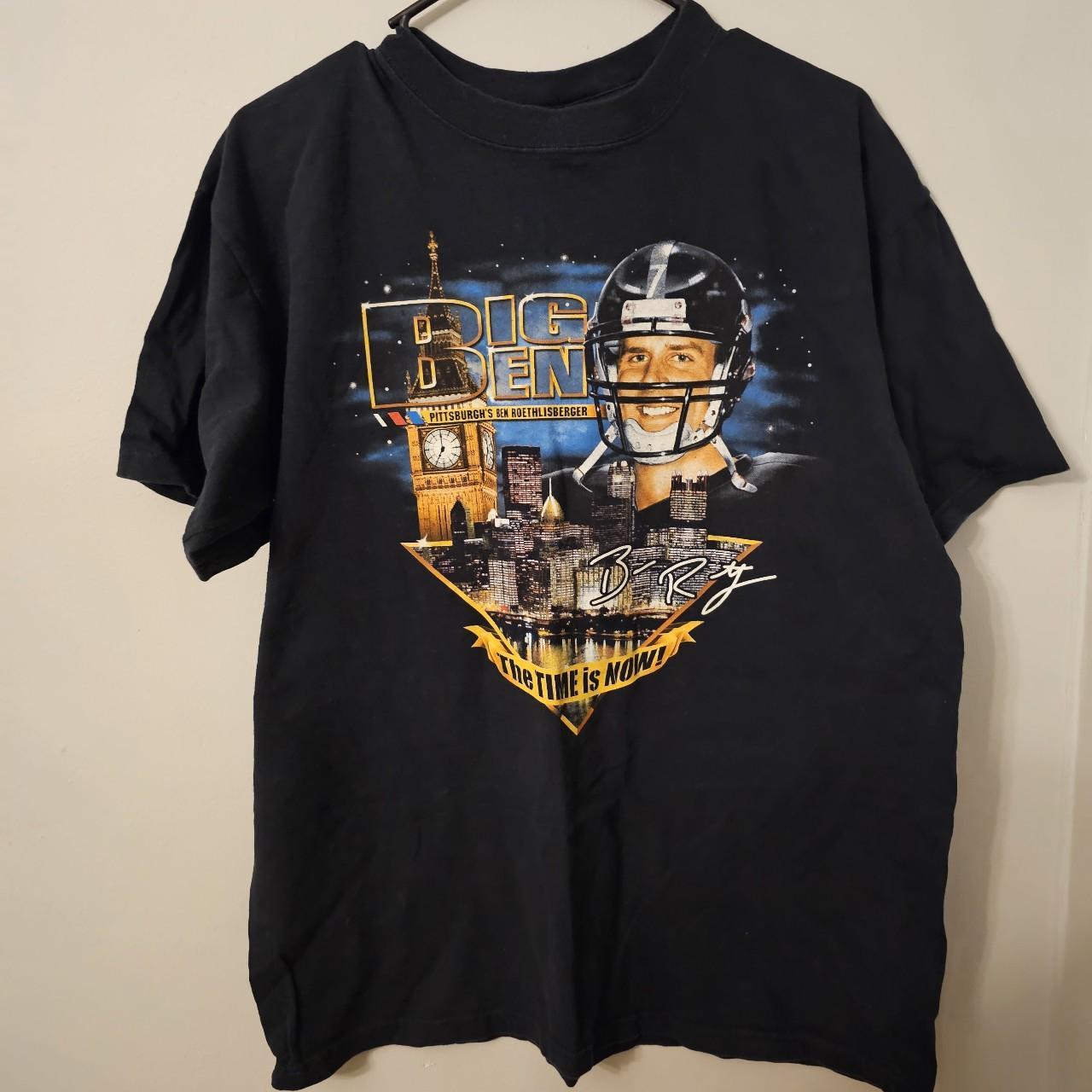 Pittsburgh Steelers Shirt / Vintage / Ben Roethlisberger / Big 