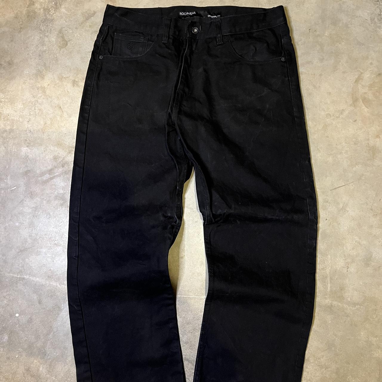 baggy rocawear denim 36/30 - Depop