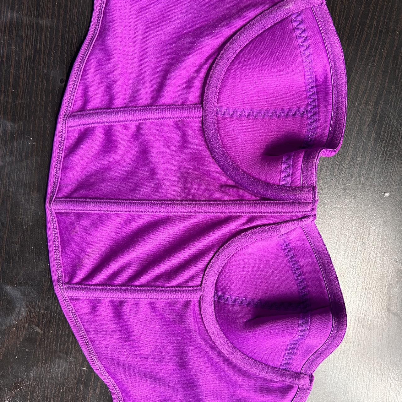 Purple Corset Top From Primark Worn Once To A Depop