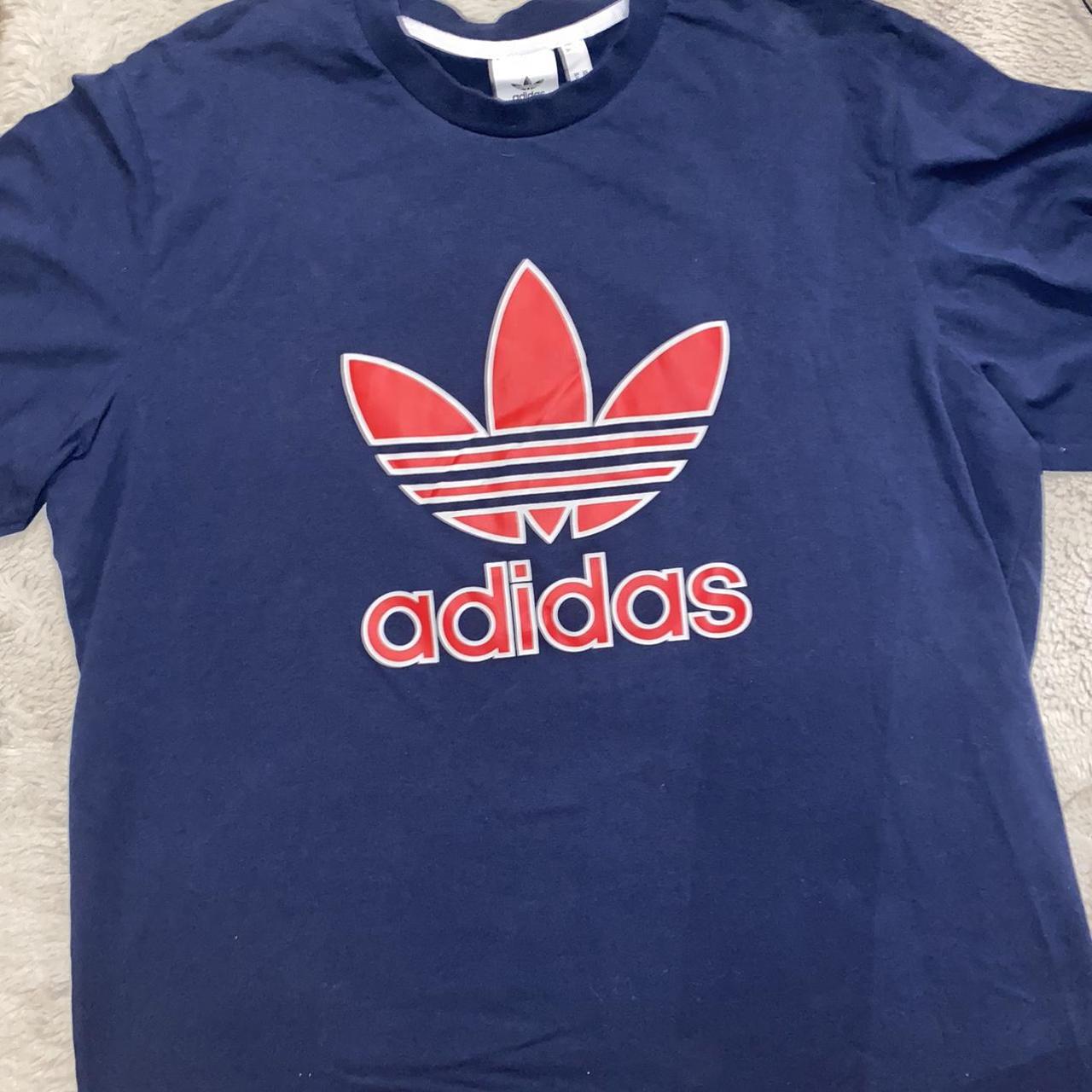 Adidas Men's Shirt - Navy - XL