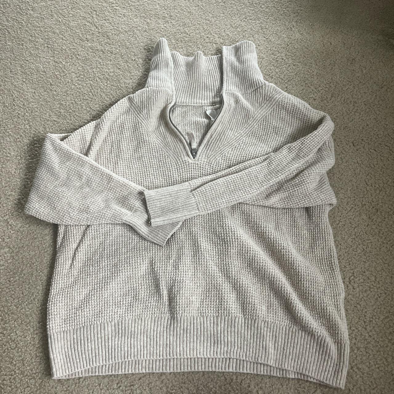 aerie waffle knit pullover Depop