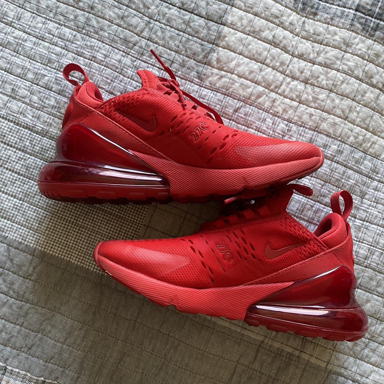 ladies red nike air max