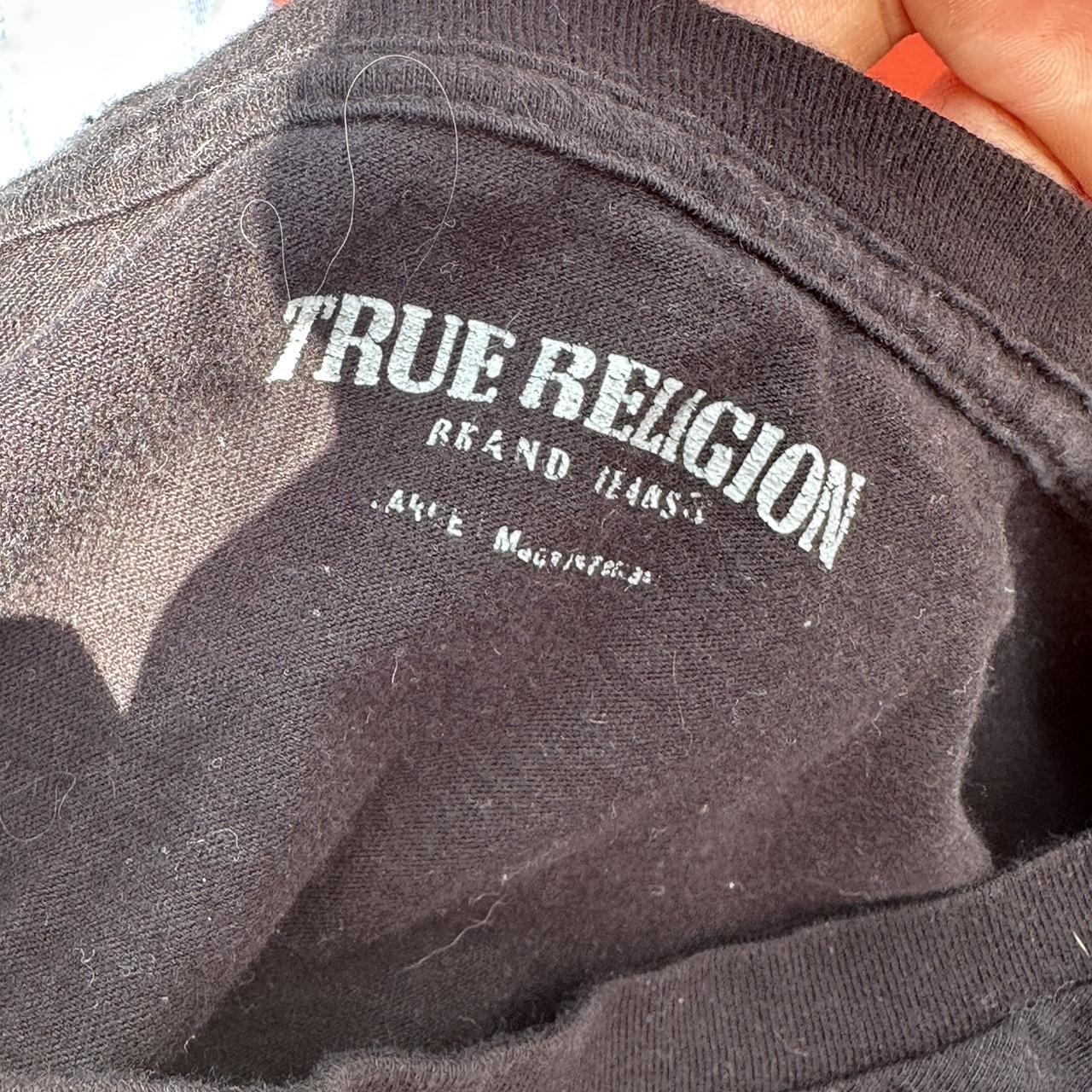 True religion shirt store tag