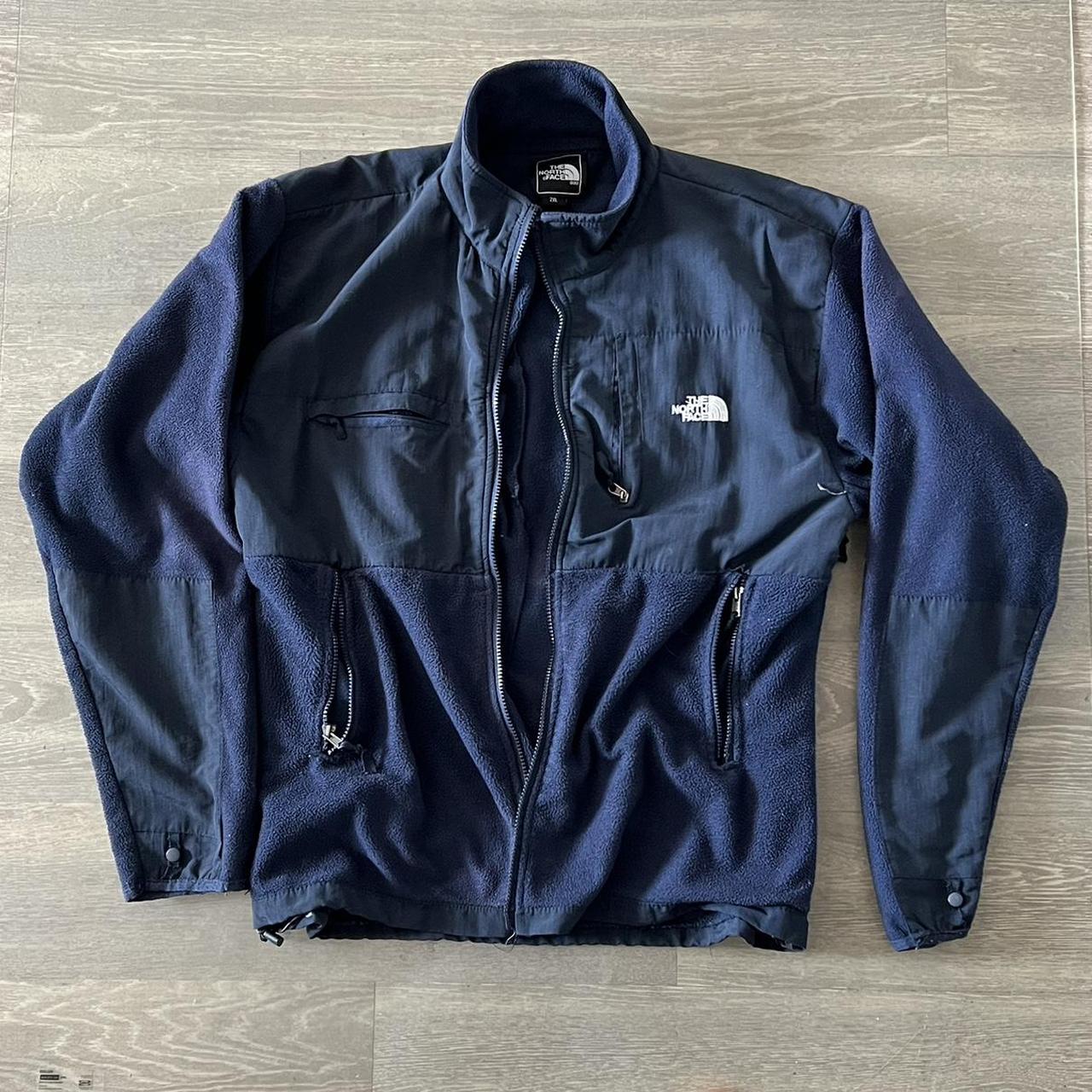 Men's Navy and Black Jacket | Depop