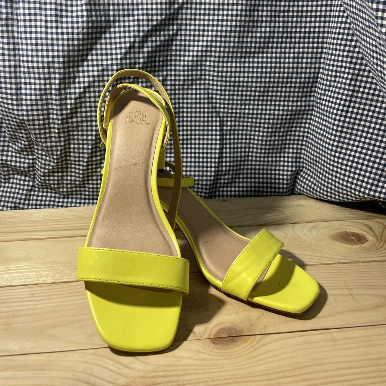 Wild Fable Women's Yellow Footwear | Depop