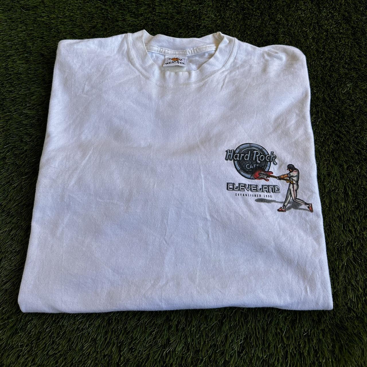 Hard Rock Cafe Men's White T-shirt | Depop