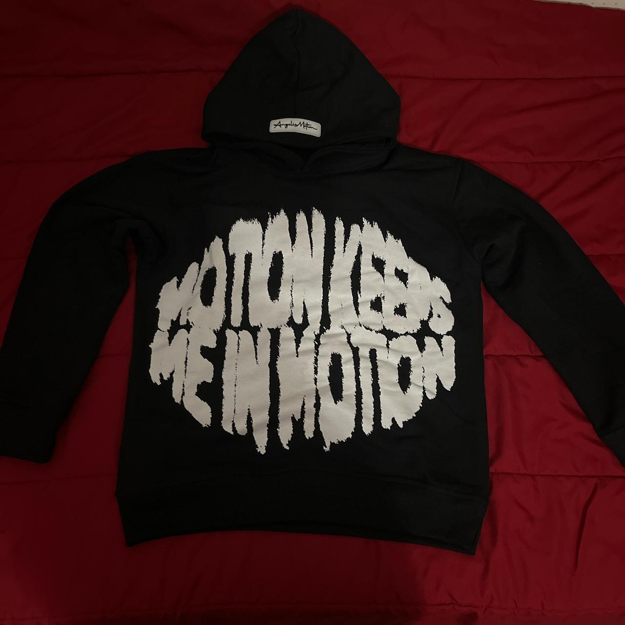 Angelic motion hoodie Barely worn Depop