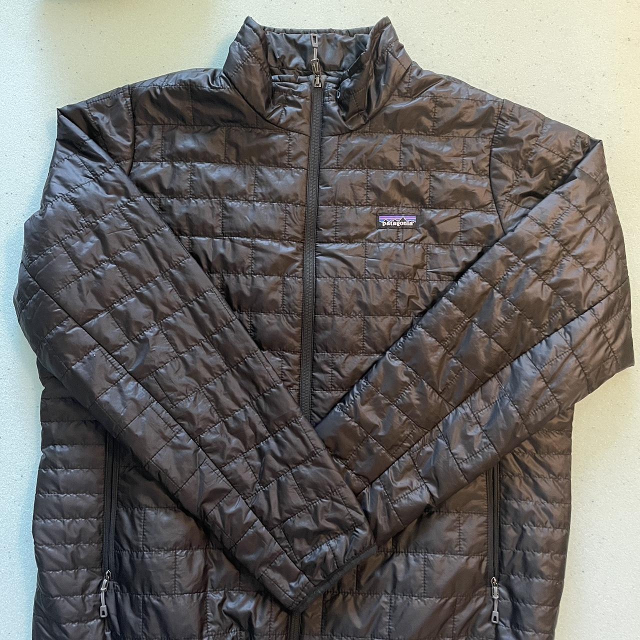 Patagonia Men's Black Jacket | Depop