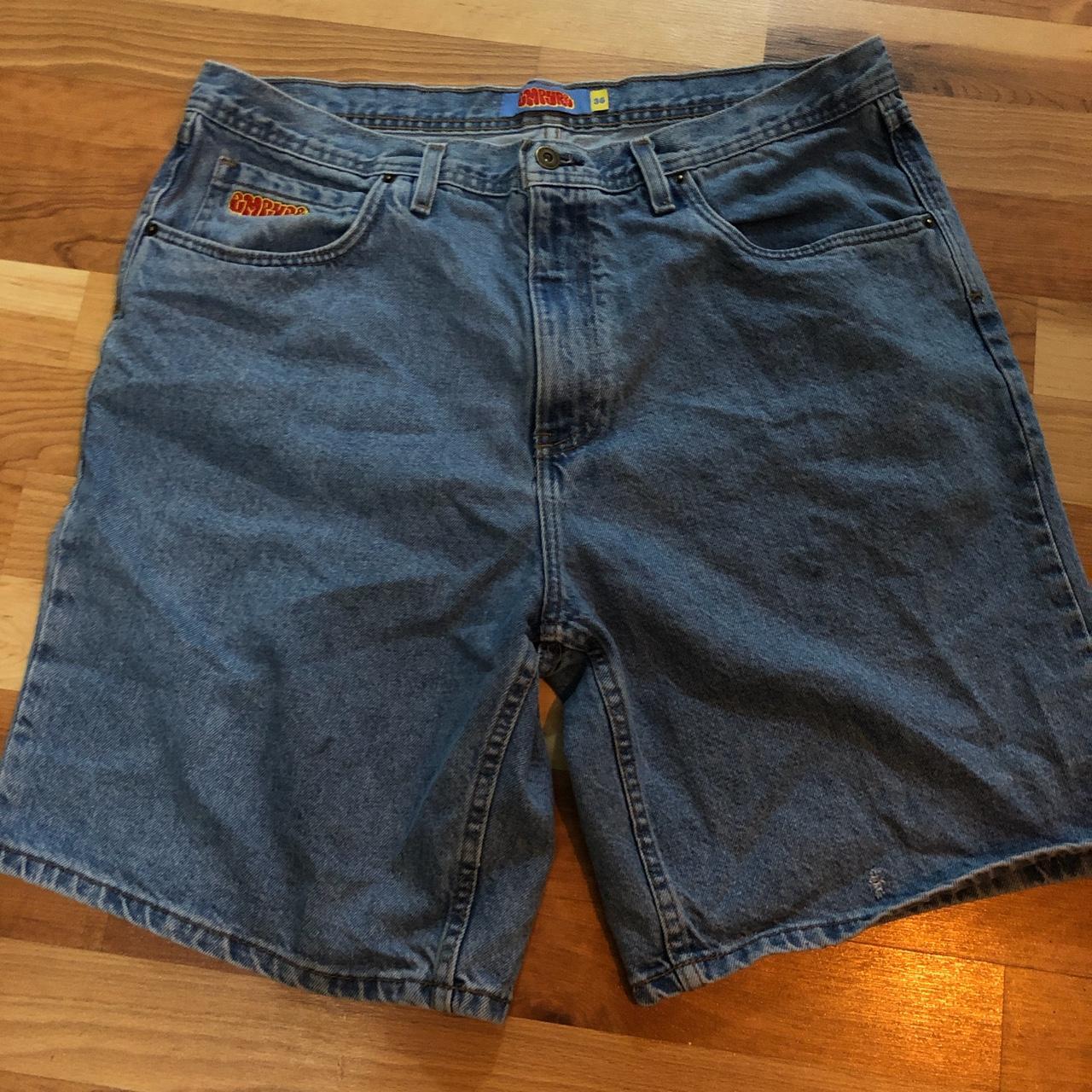 Empyre jorts crosses on... - Depop