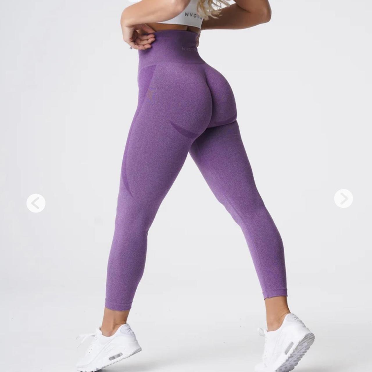 Legging De Fitness En Coton Femme, Violet Cerise DOMYOS | Decathlon