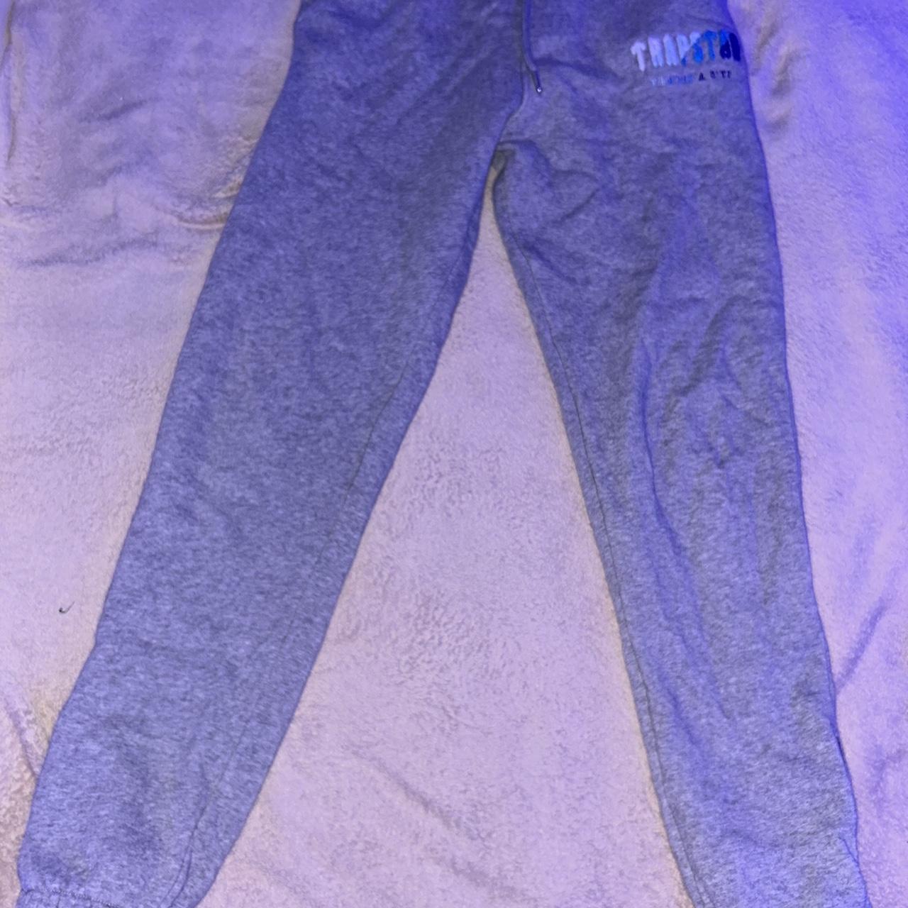Grey trapstar tracksuit, worn but still in Depop