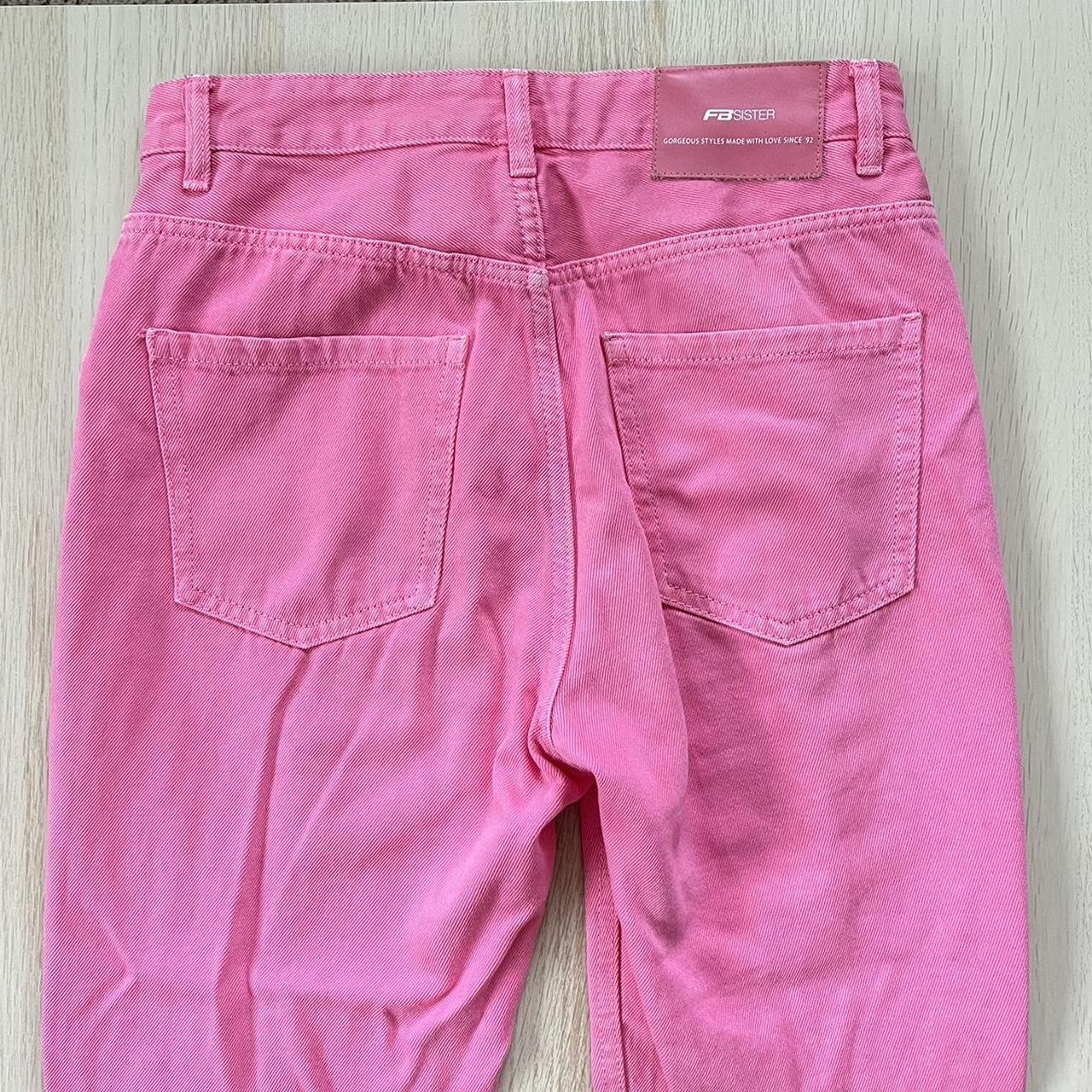 Pink new yorker jeans size m barely worn great depop
