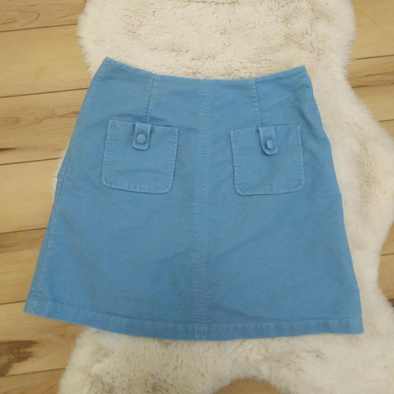 Boden Women's Blue Skirt Depop