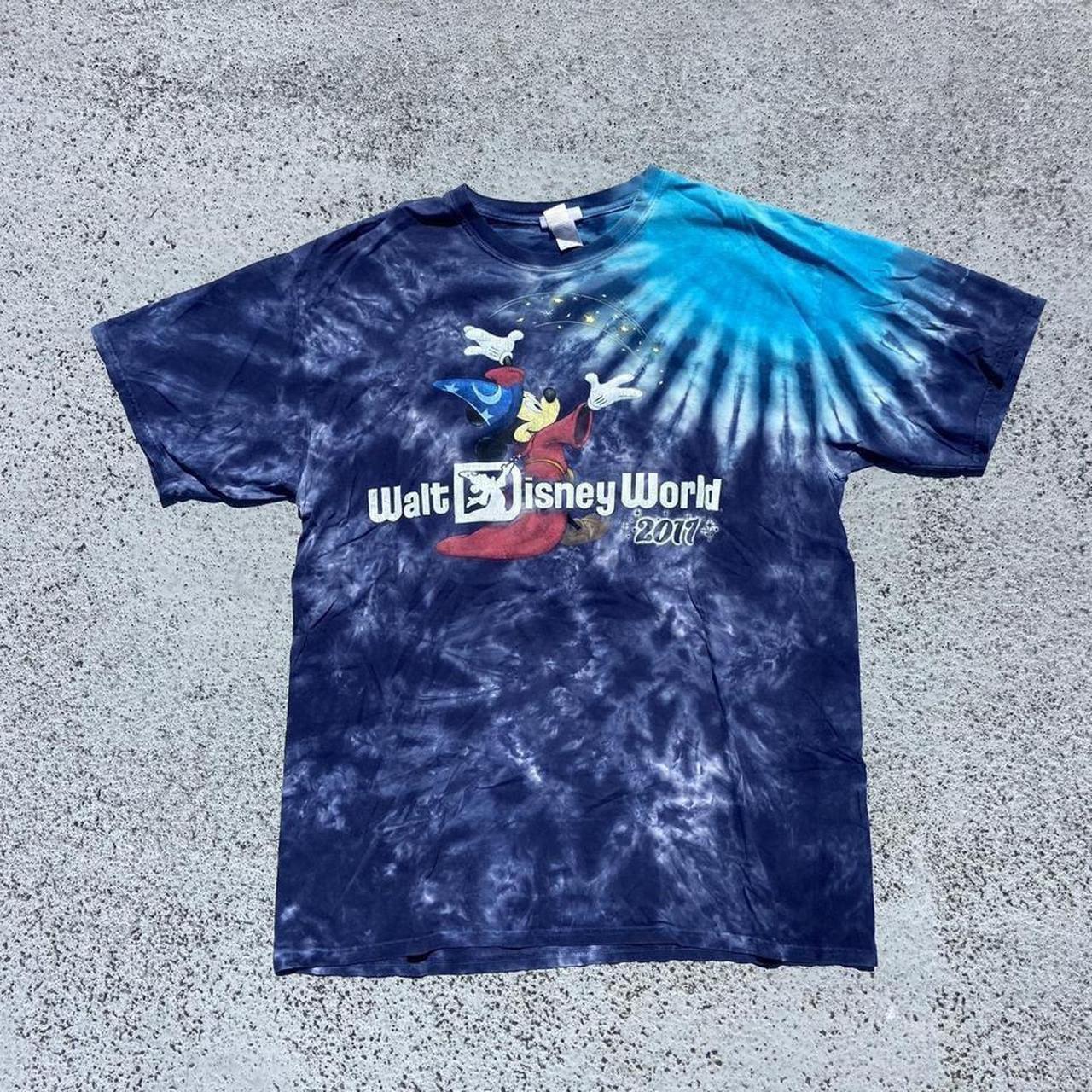walt disney world tie dye shirt