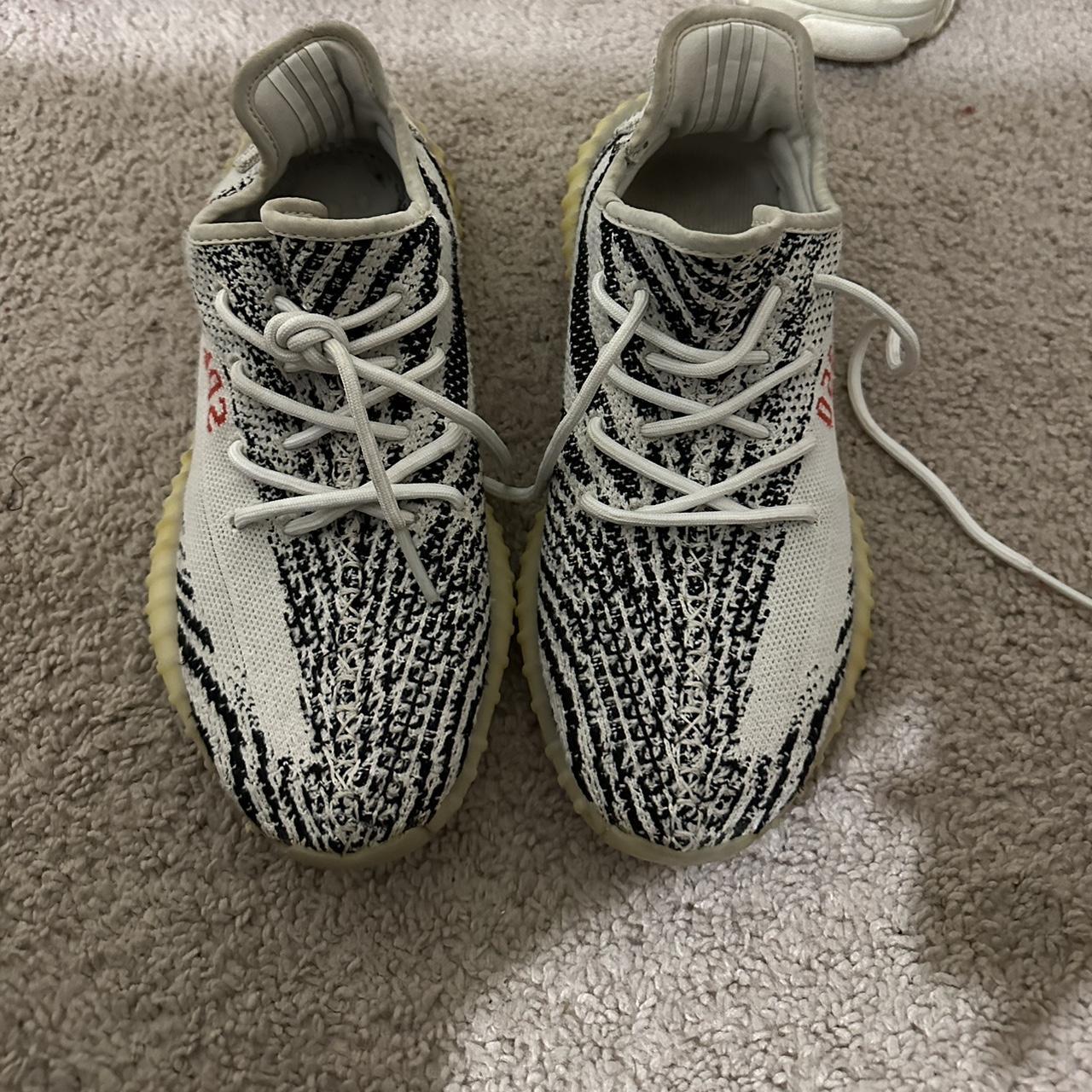 Yeezy boost 350 V2 'Zebra Size 9.5 - Depop