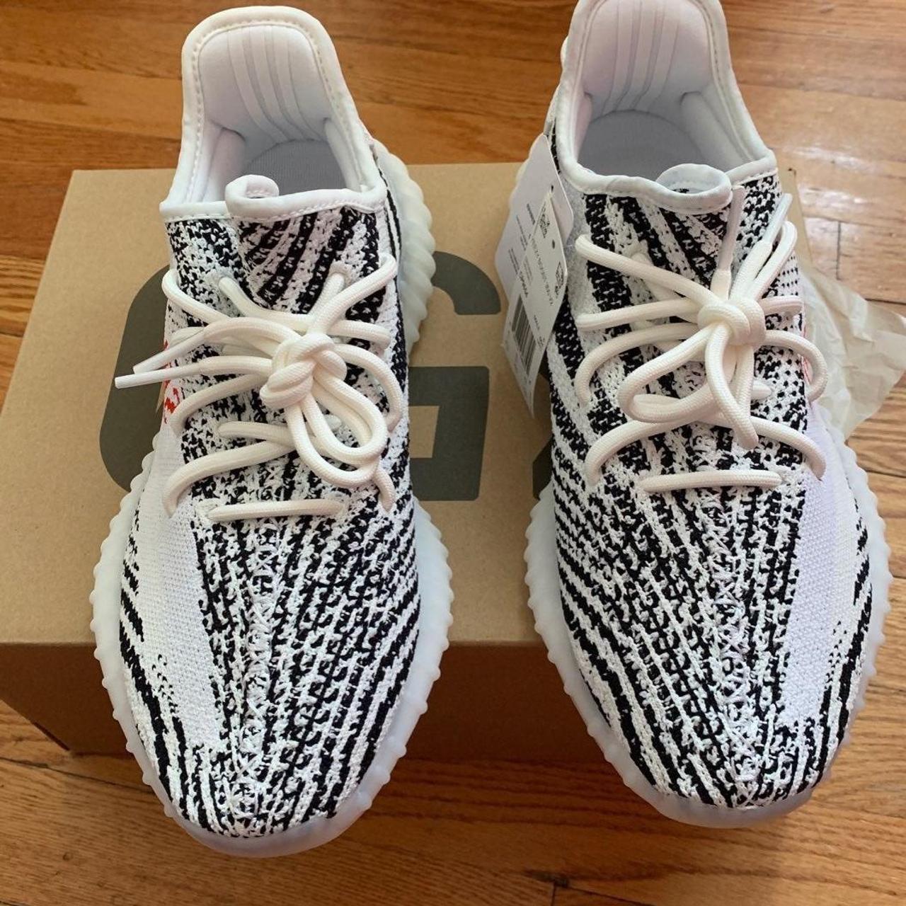 yeezy zebra size 8