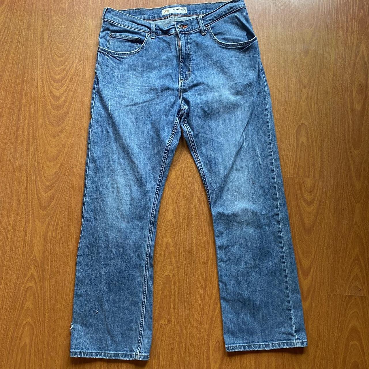 Lee bootcut jeans Size 36x30 Nice flare #y2k... - Depop