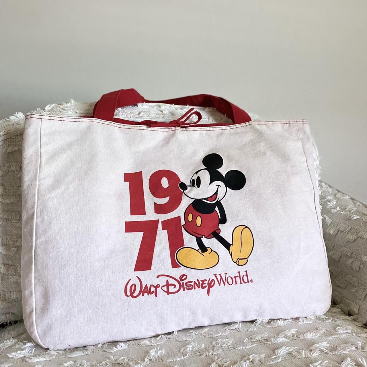 an authentic 1971 disney canvas reversible tote bag... - Depop