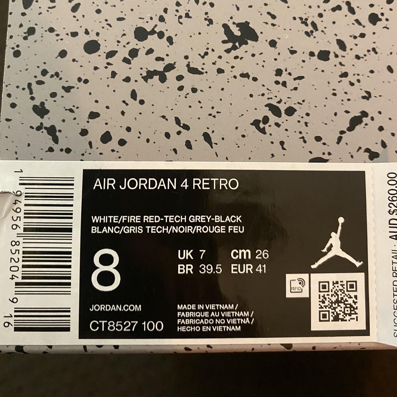 mens jordan retro 4 oreo