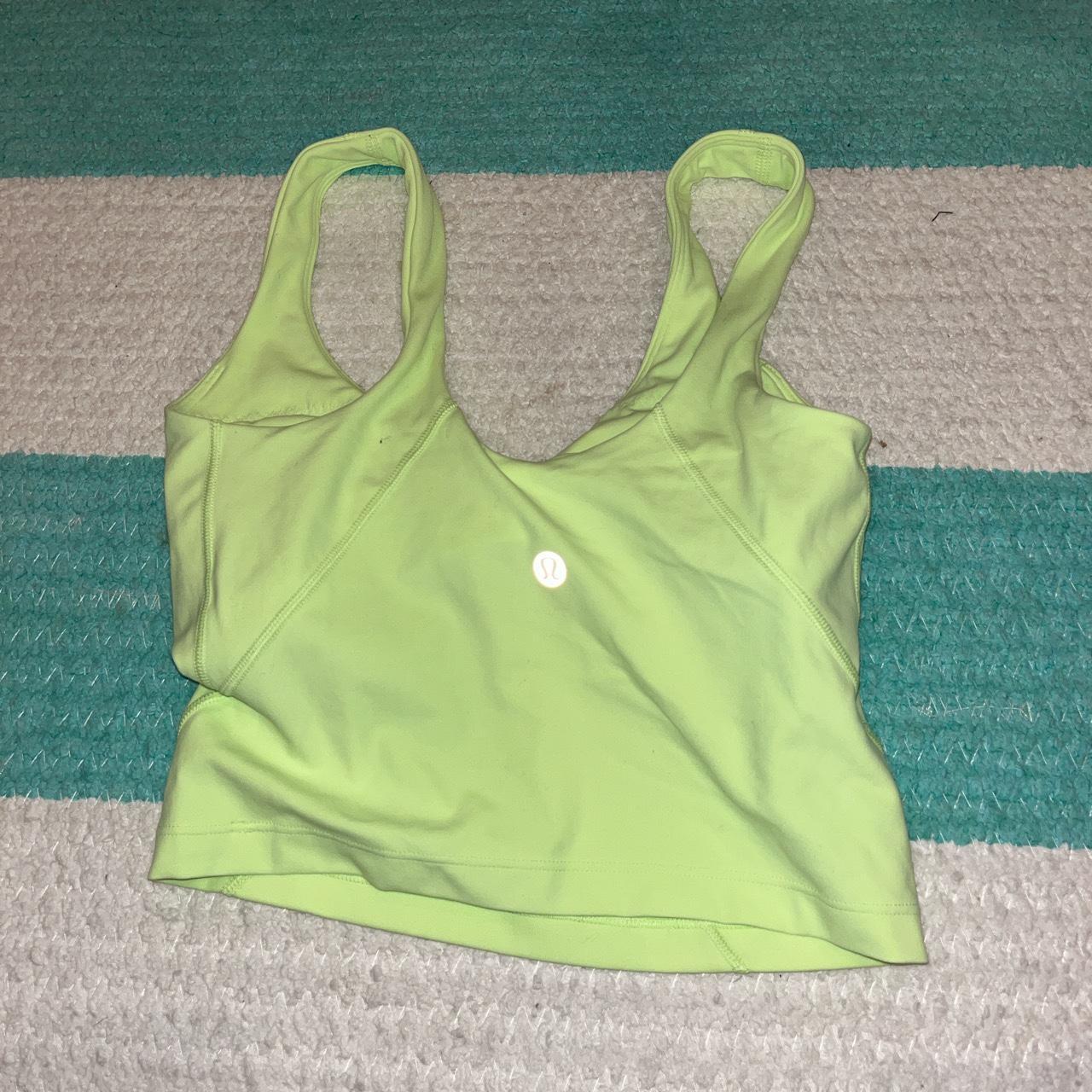 Electric lemon align tank Size 4 Worn once, - Depop