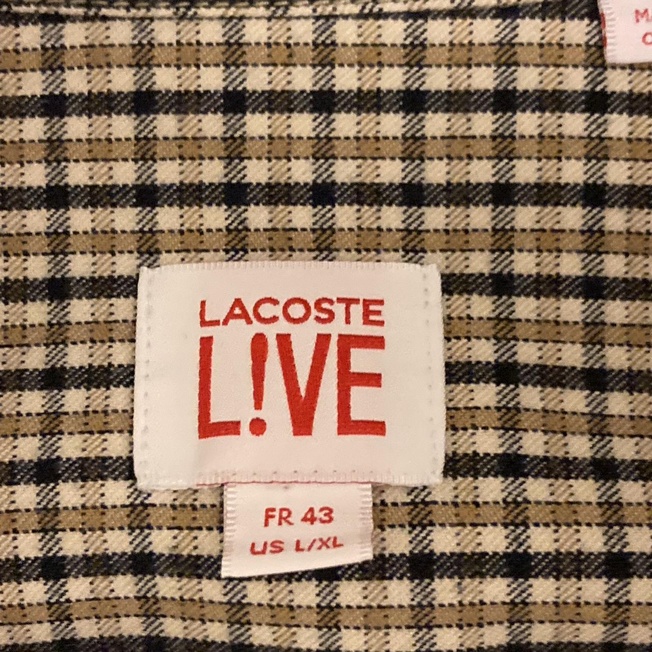 Lacoste Live Men's Cream Shirt (2)