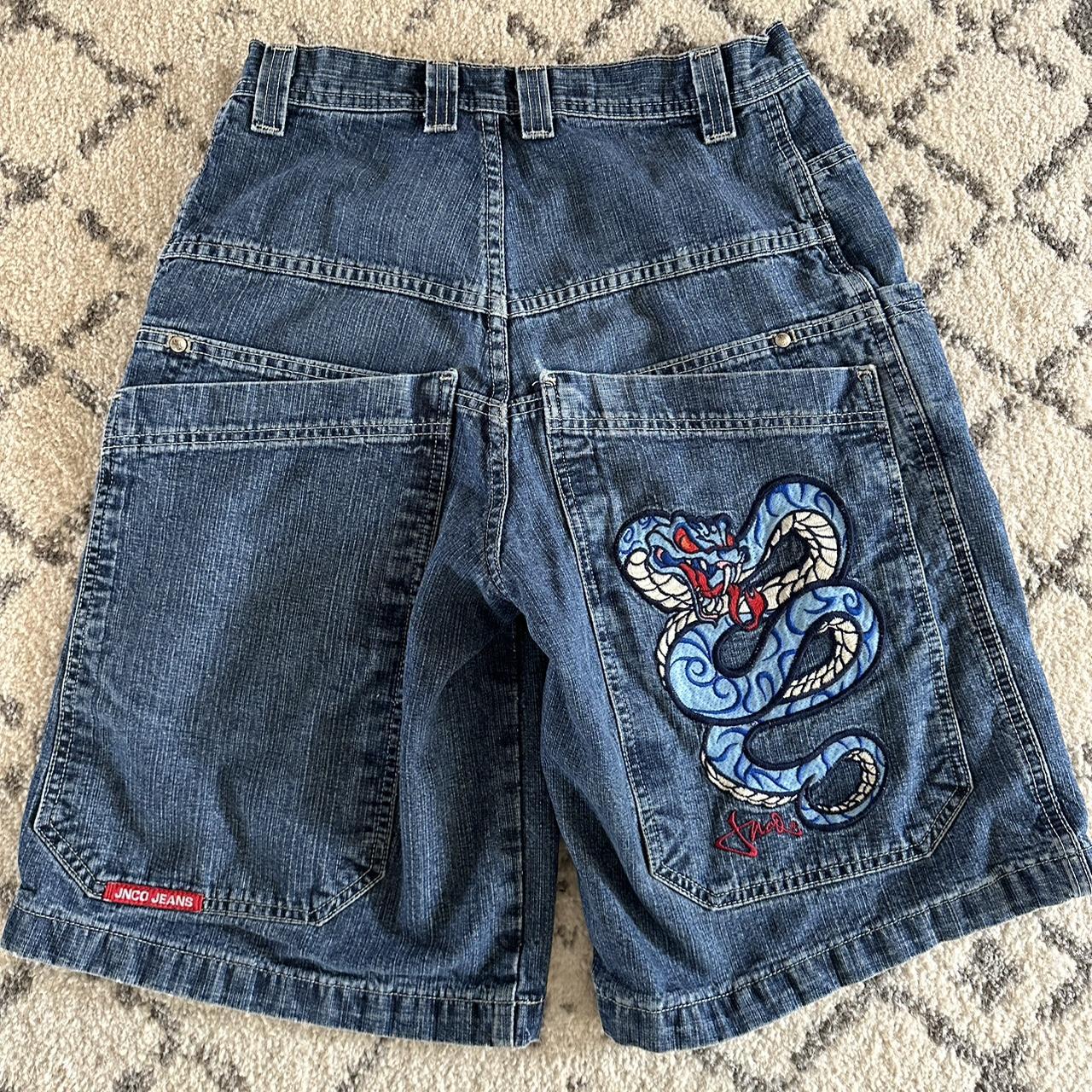 Jnco jorts In perfect condition, these are sexy... - Depop