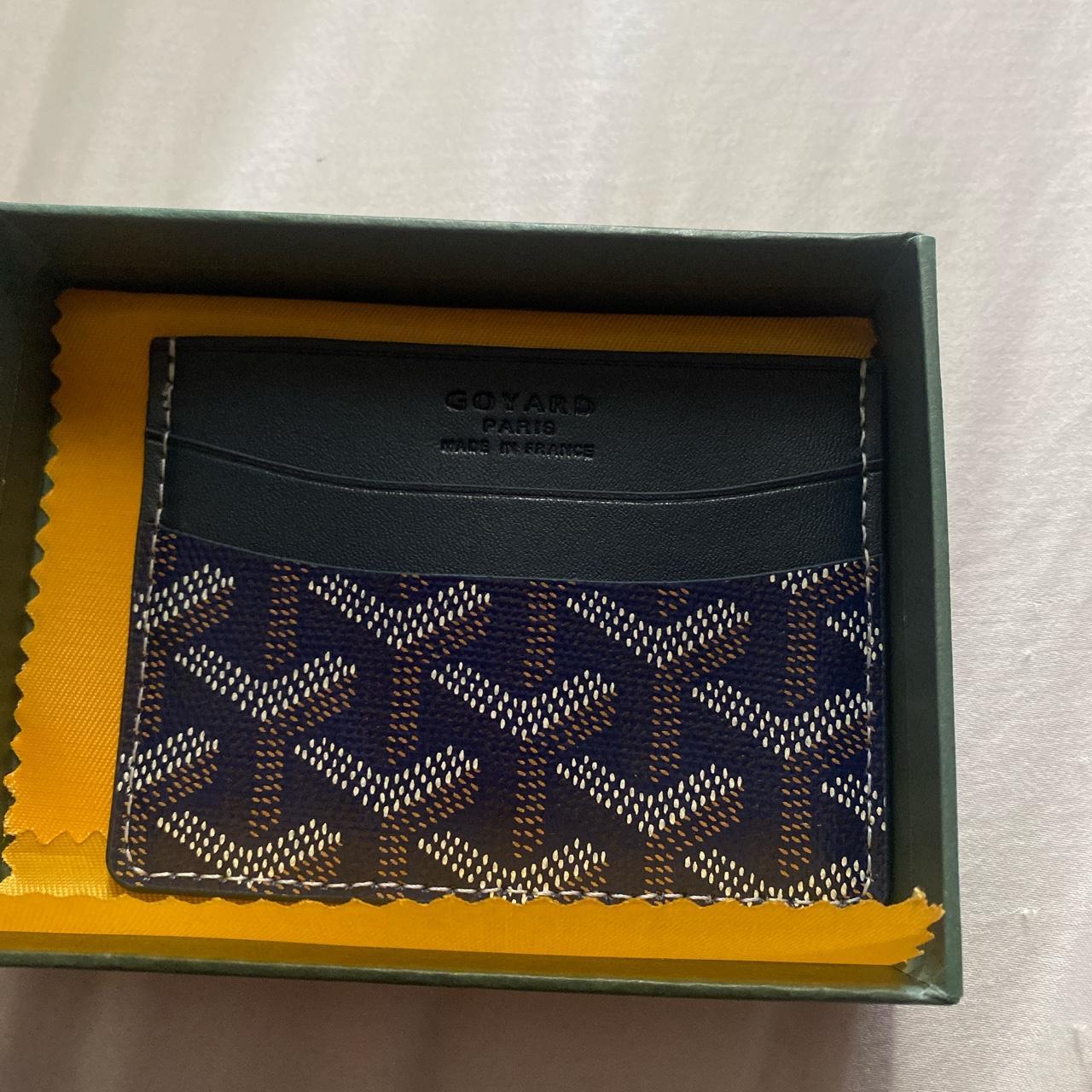 Goyard Men's Navy Walletpurses Depop