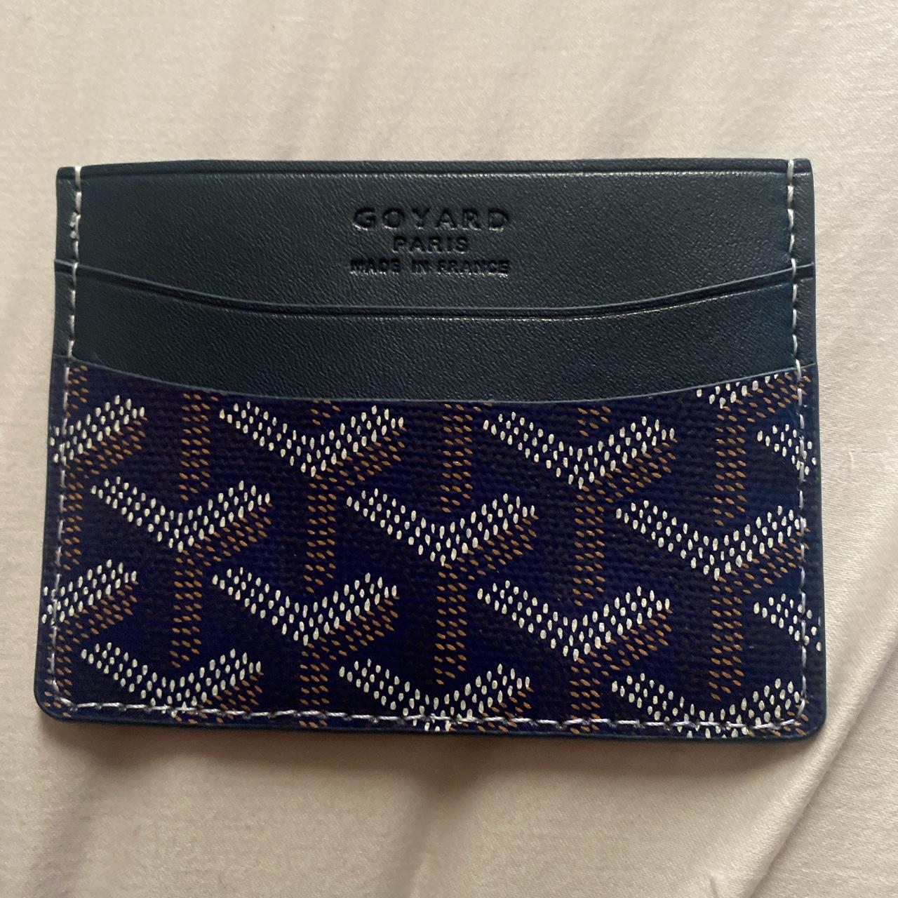 Goyard Men's Navy Wallet-purses | Depop