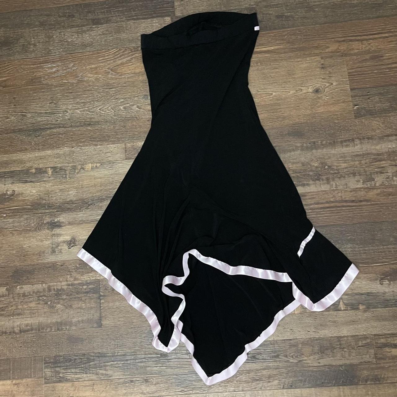 Women's Black and Pink Dress Depop
