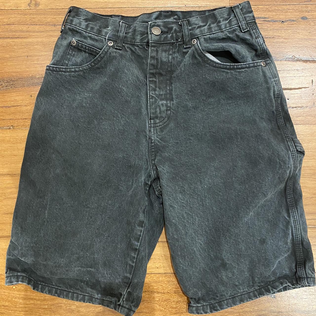 Dickies Washed Black Jorts 28’ Awesome pair of... - Depop