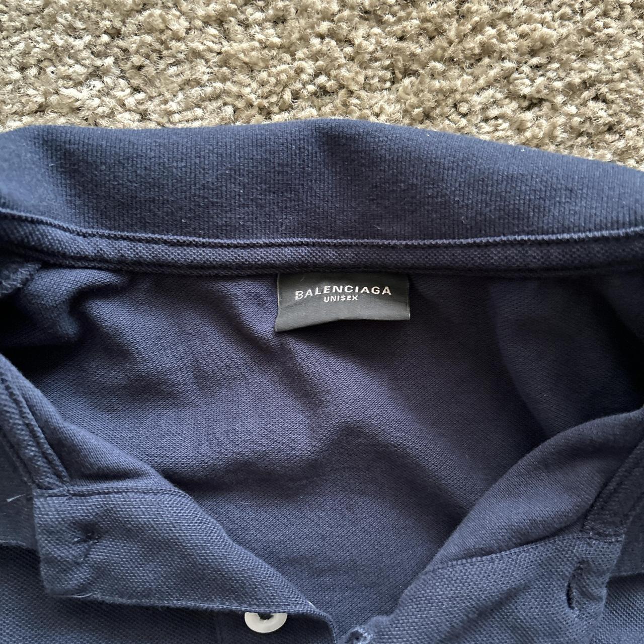 Balenciaga x Polo Polo shirt Size: 1 Fits boxy and | Depop