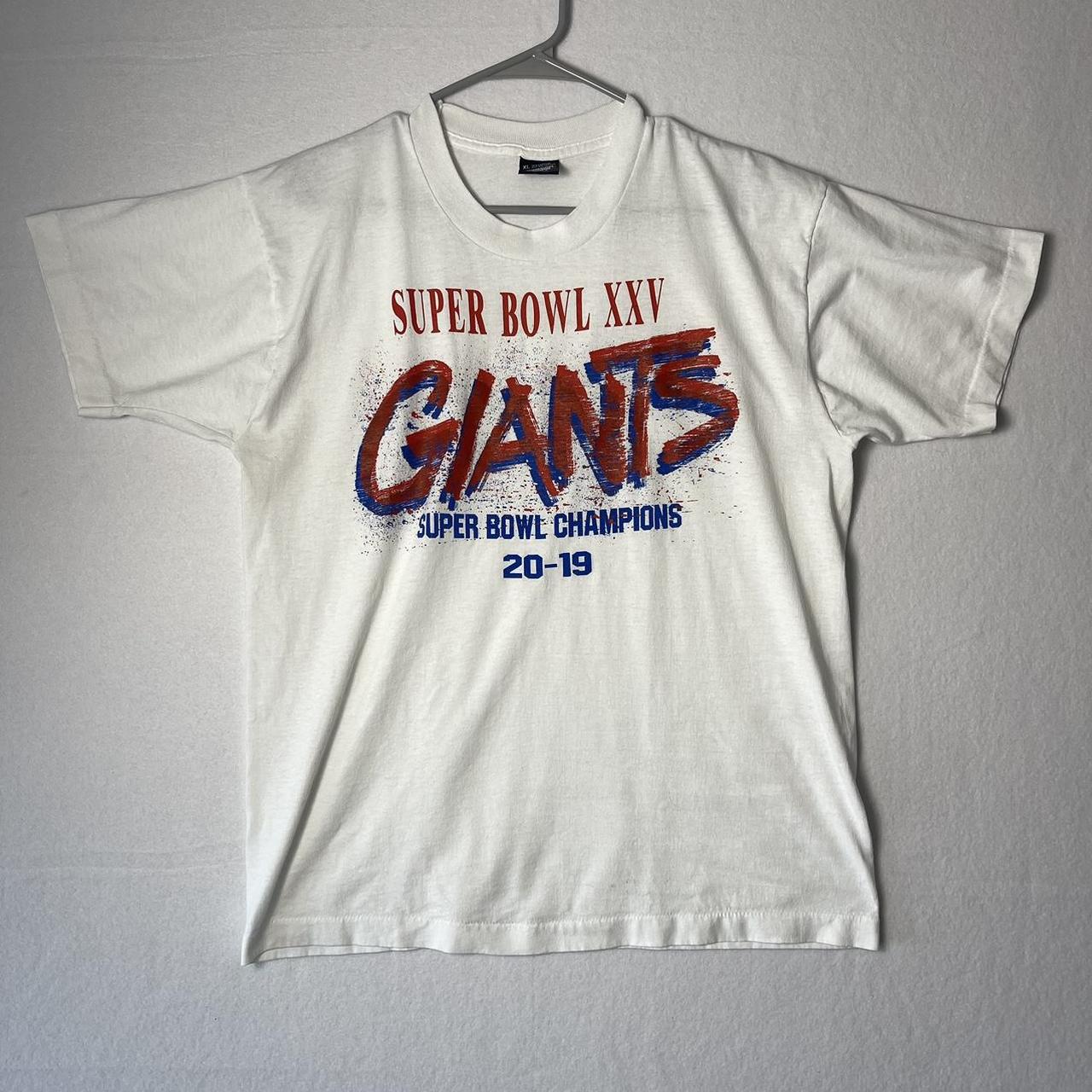 NFL New York Giants Super Bowl T Shirt XL