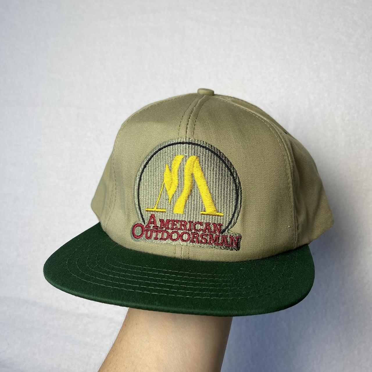 Vintage American Outdoorsman SnapBack Hat One Size - Depop