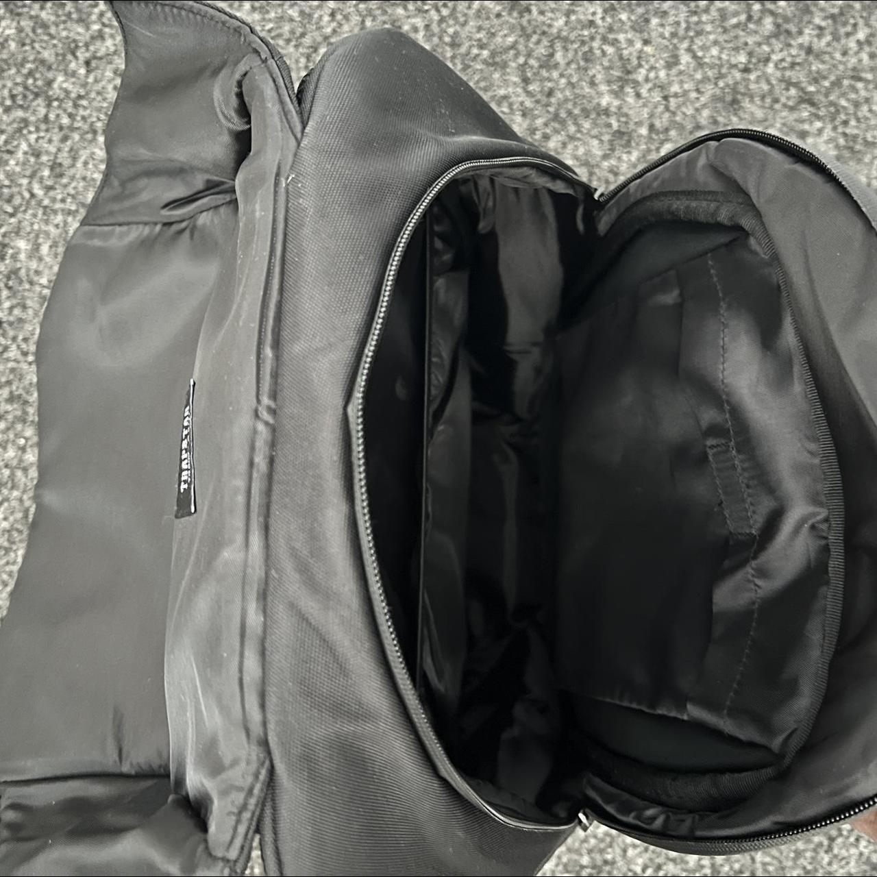 Black trapstar backpack Great condition Cool bag... - Depop
