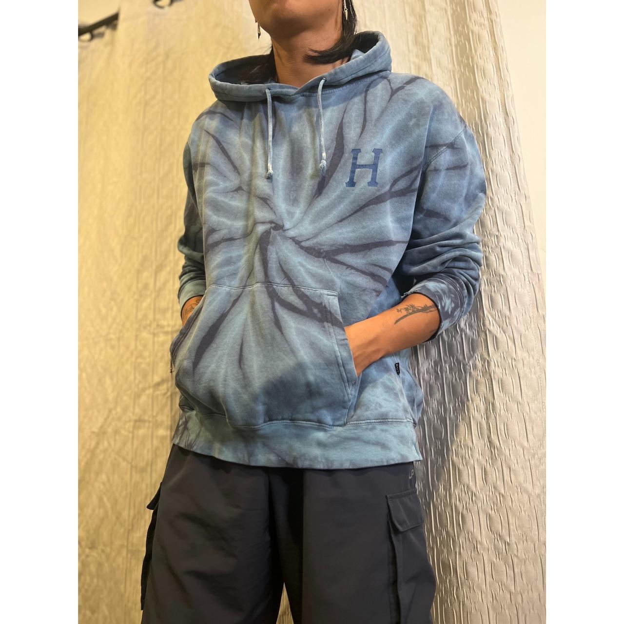 Huf blue outlet hoodie