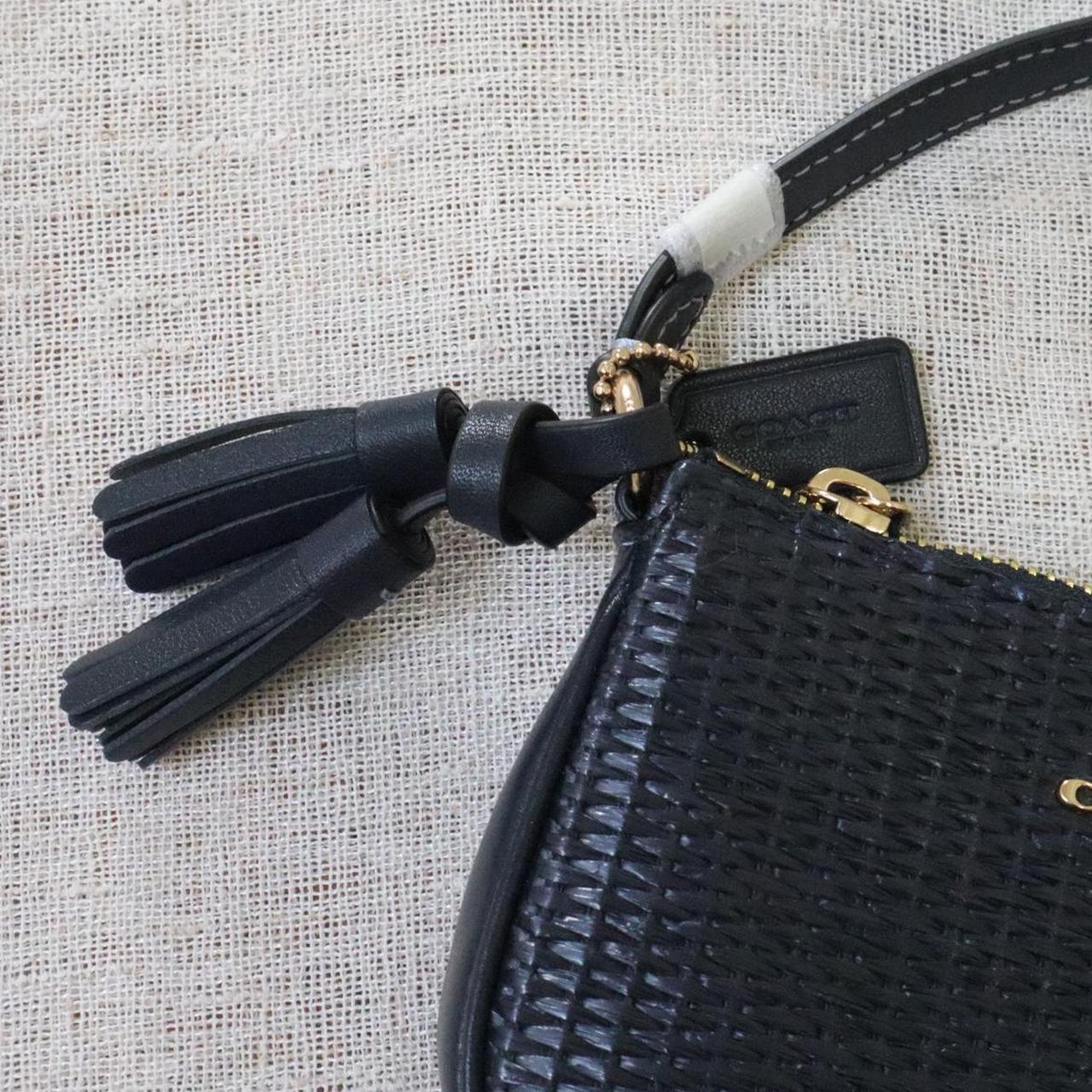 Coach Nolita 15 In Straw Tassle Mini Bag NEW WITH | Depop