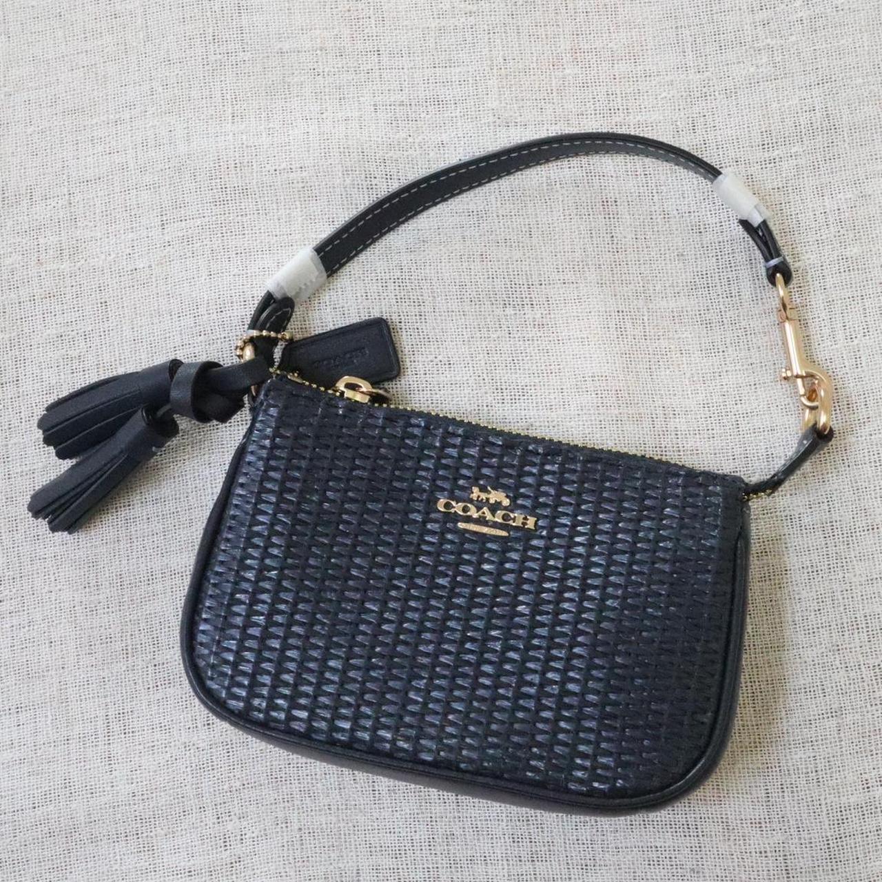Coach Nolita 15 In Straw Tassle Mini Bag NEW WITH | Depop